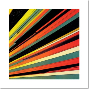 Stripes Abstract By Willl Eisner Posters and Art